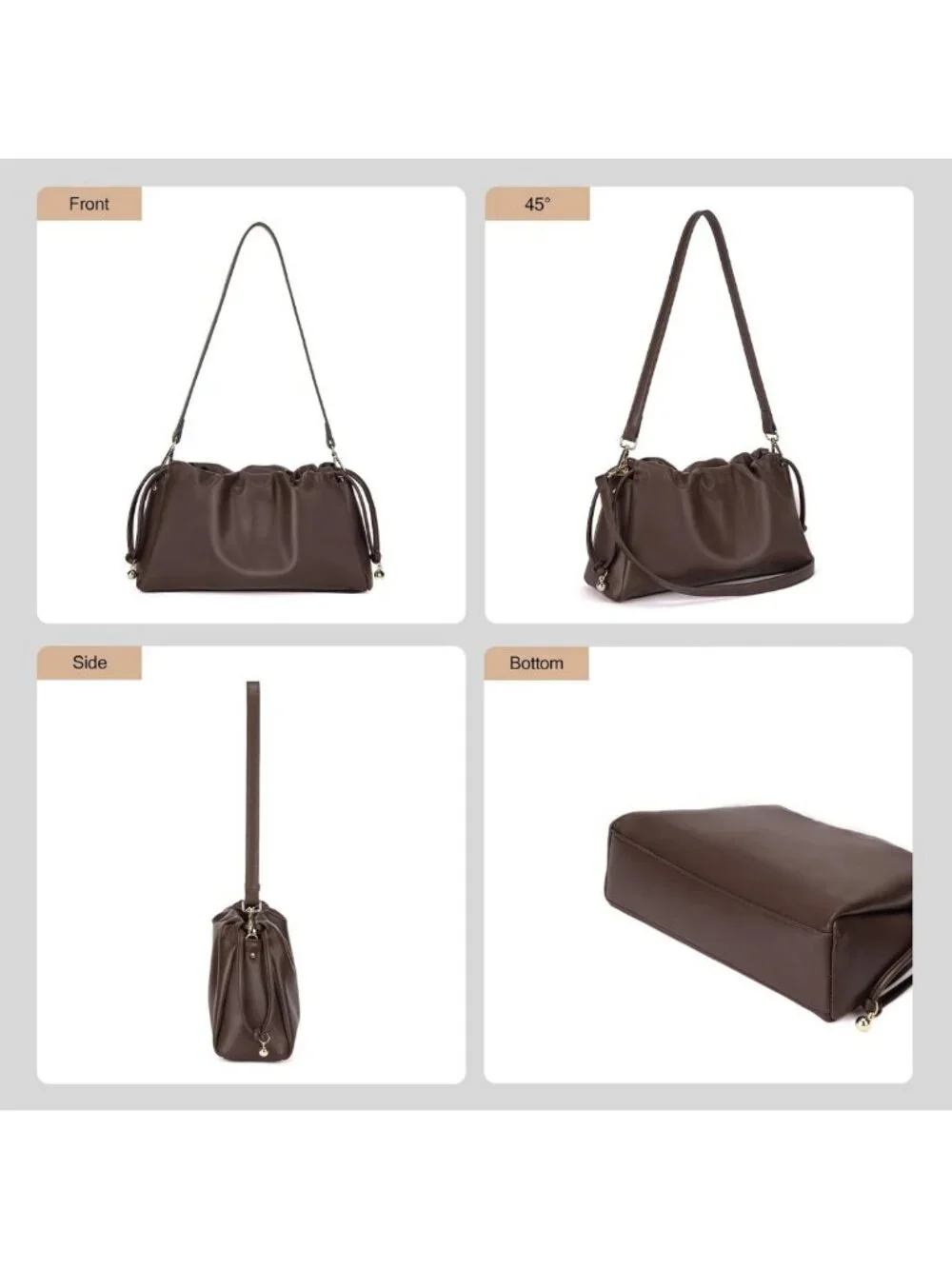 Trendy Women's Hobo Shoulder Bag - Stylish Crossbody Purse for Everyday Use